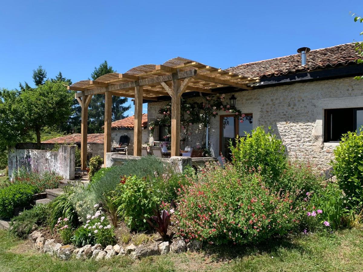 Villa Chez Sarrazin Brossac Exterior foto